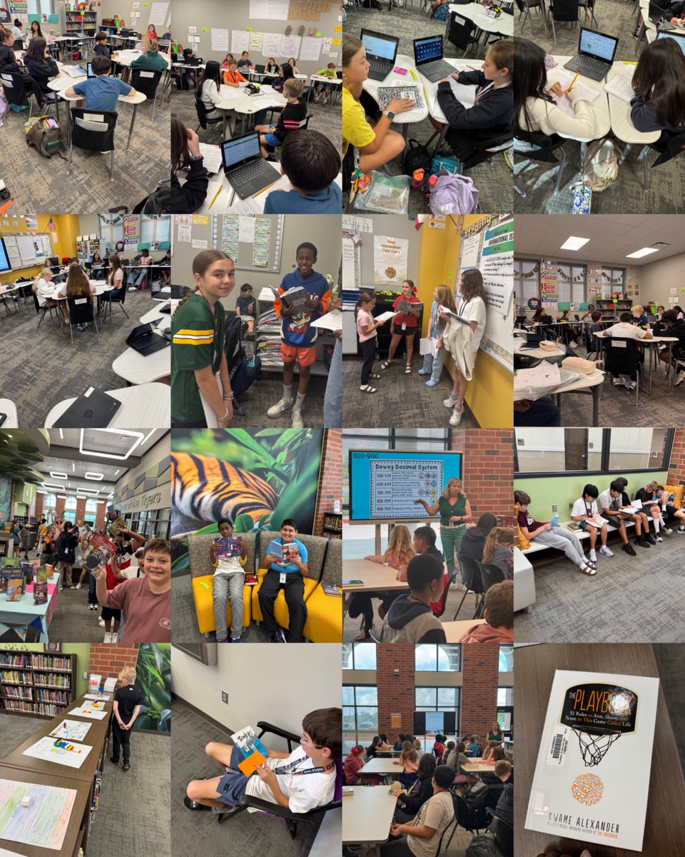 MrHawkinsMEd's tweet photo. 3-day week, but it was anything but short on learning! ๐ Powerful discussions during our first Socratic seminar and a great visit to the library! Our minds are full and our hearts are happy! #ReadThinkTalkWrite #BeGold @TISDWIS https://t.co/BmEiQFImfZ