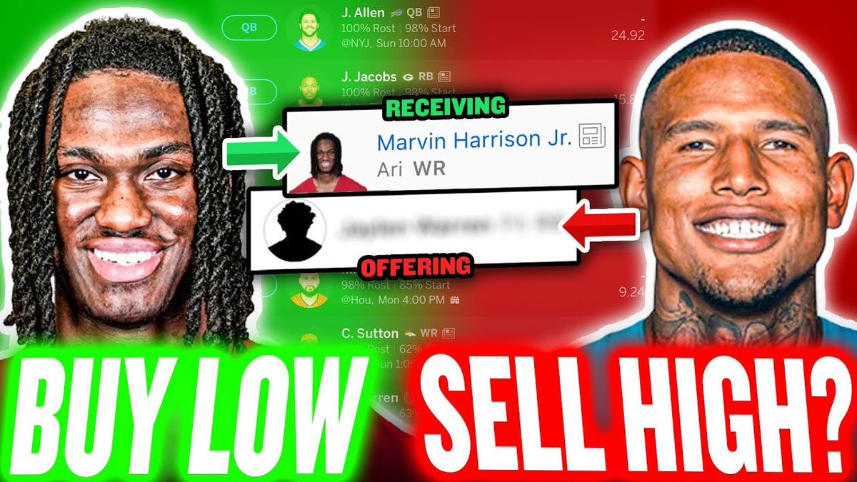 Make These Trades + ROS Rankings 📊 

<a href="/MarkDank/">Mark Dankenbring</a>, <a href="/JackMiller02/">Jack Miller</a>, and <a href="/notJDaigle/">John Daigle</a> break down the moves you should be making and the team's ROS rankings ⬇️