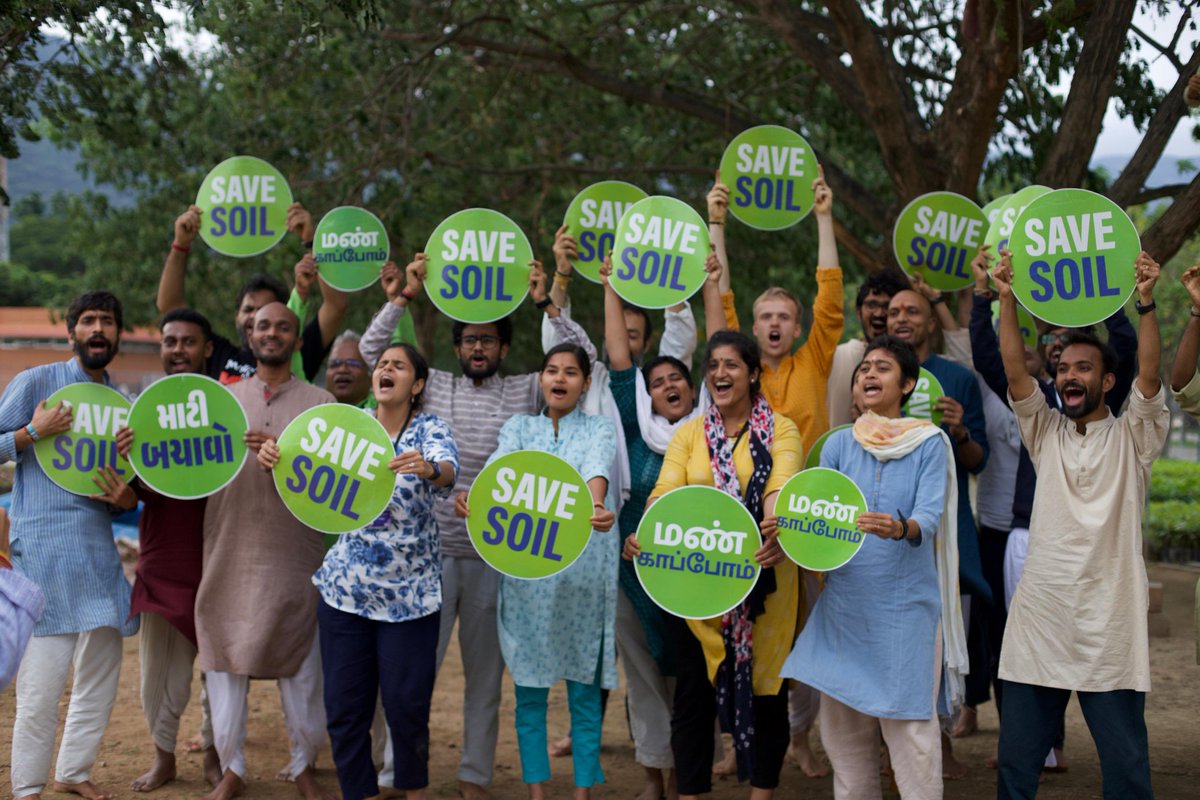 Honnashree1's tweet photo. @SadhguruJV Don't just wait , let's meditate and Save Soil too 🔥🙏
#MiracleOfMind #SaveSoil https://t.co/L4Ixs5pbMJ