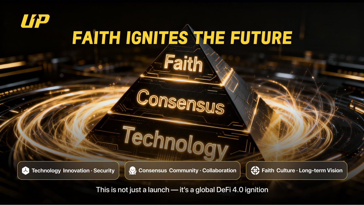 UPProtocol_Web3's tweet image. UP Protocol brings together three core forces:

Technology: Innovative mechanisms and a secure moat
Consensus: Community-driven growth and global collaboration
Faith: A cultural core that endures across market cycles

This is not just a launch — it’s a global eruption of DeFi…