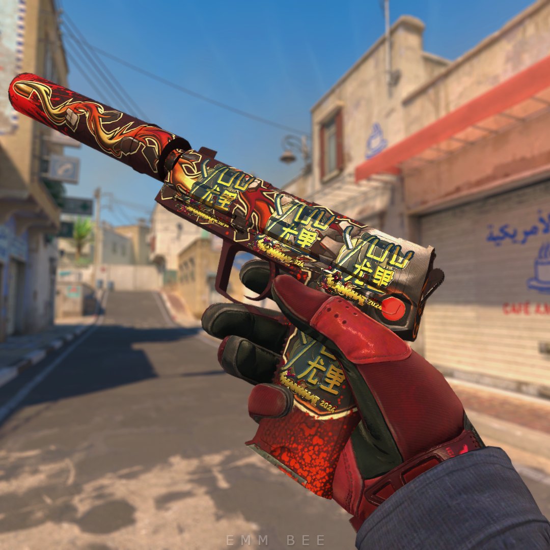 emm_bee_cs's tweet image. 💀 New craft 💀
I crafted this like 3 different times when this sticker first came out, and i traded them away every single time..... well not this time!!
🔫USP-S | Kill Confirmed (0.23)
👨🎨4x Yuurih (Gold) | Shanghai 2024
🎯 1 x Clown nose
oh, and this is the ONLY 4x yuurih…