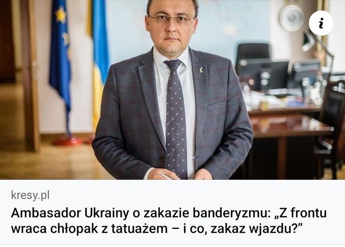A dlaczego jakiś naziol ma wracać z frontu do Polski? Wypierdalać na Ukrainę.