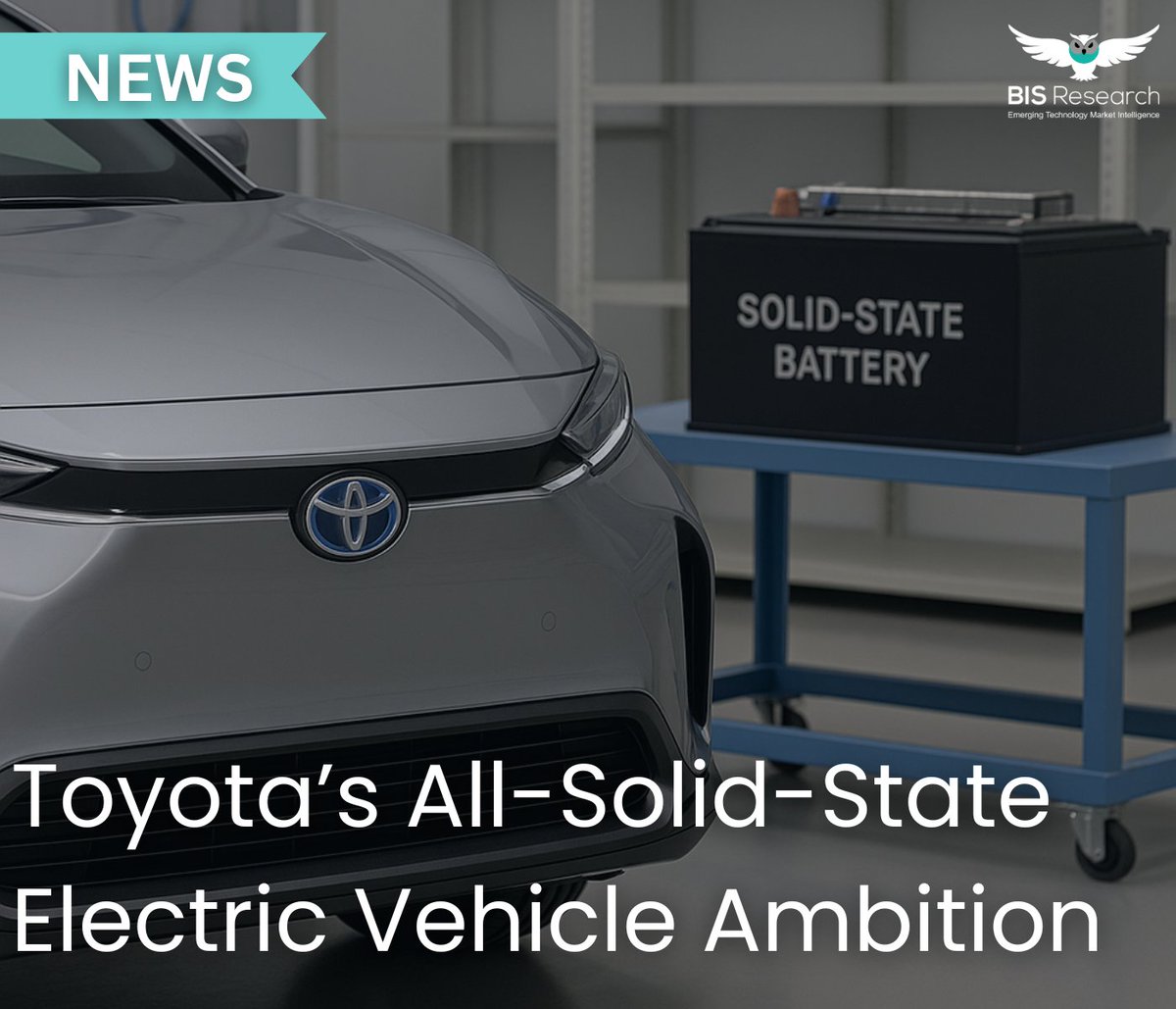 BISResearch's tweet image. Toyota &amp;amp; Sumitomo Metal Mining advance cathode synthesis for all-SSB cells aiming commercial BEV deployment by 2028 to boost energy density, safety &amp;amp; charge kinetic.

@Toyota #BatteryNote #evbattery #energytechnology #SustainableMobility #GreenEnergy #CleanTech  #RenewableEnergy