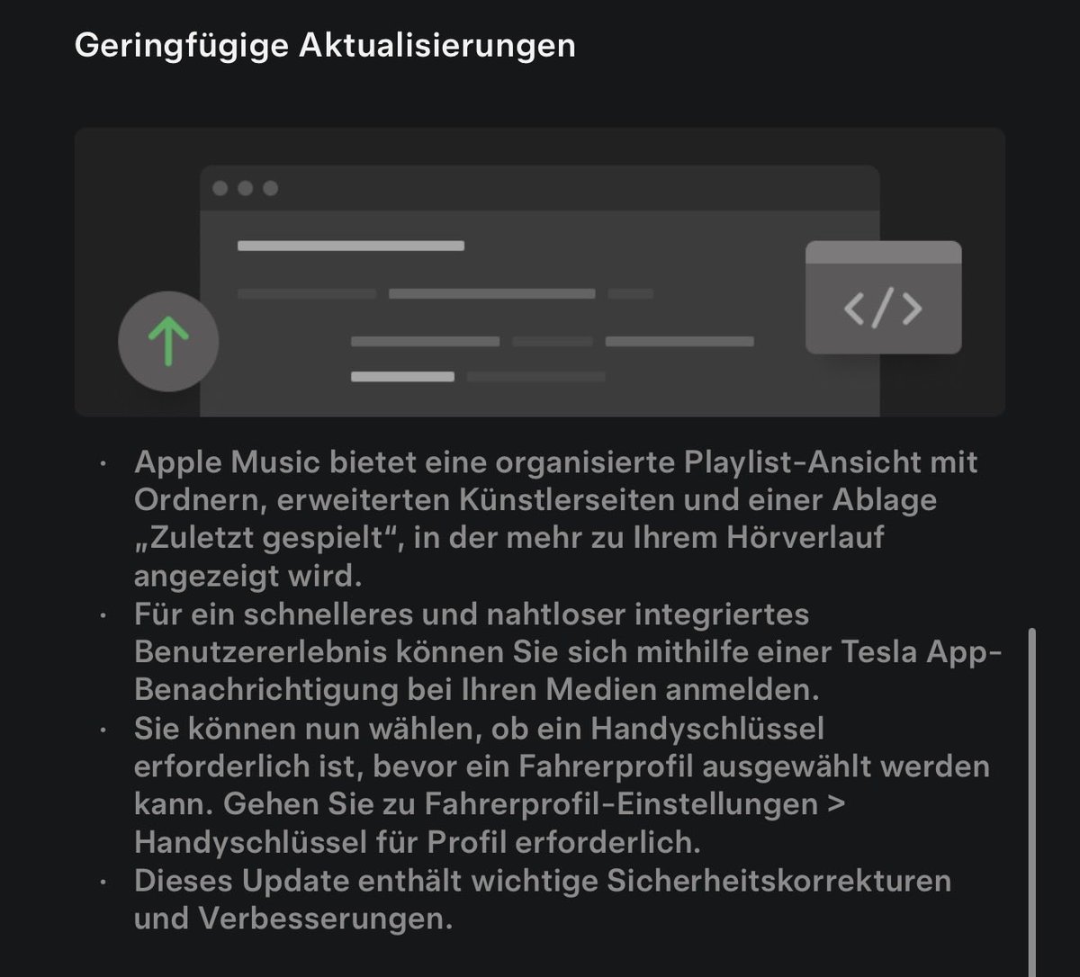 Update 2025.38 available for my Tesla M3P 2021 FSD with HW3