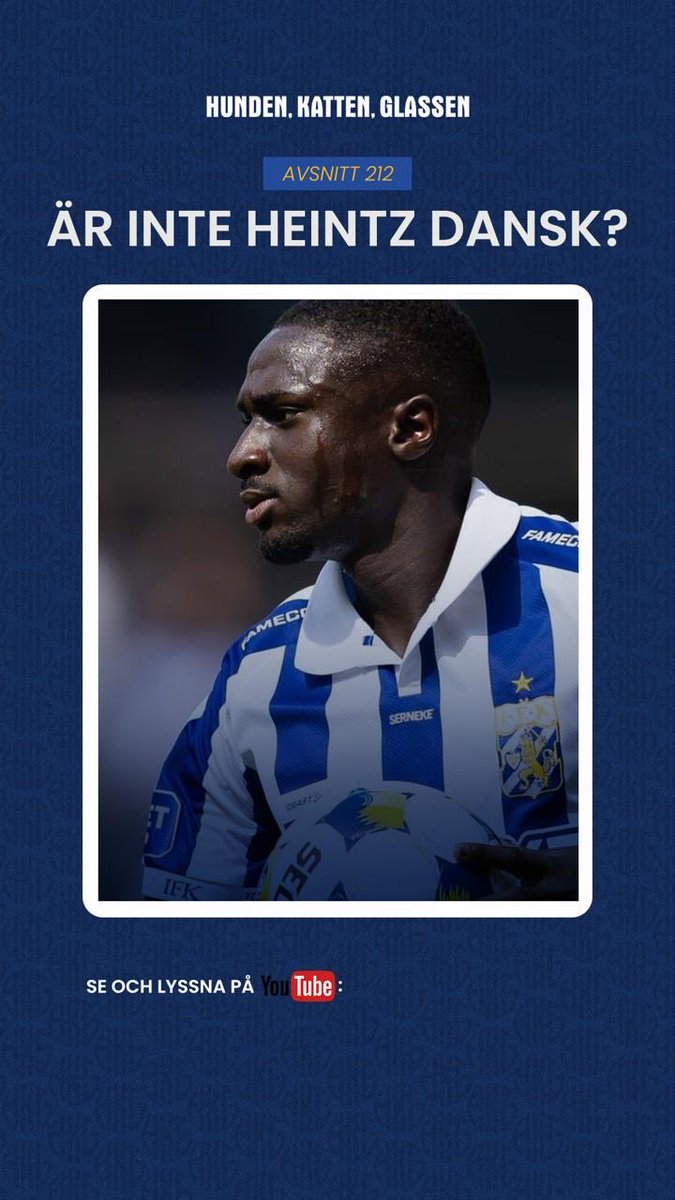 YOUTUBE🎥

youtu.be/BnO5H73_nqc?si…

#ifkgbg #allsvenskan