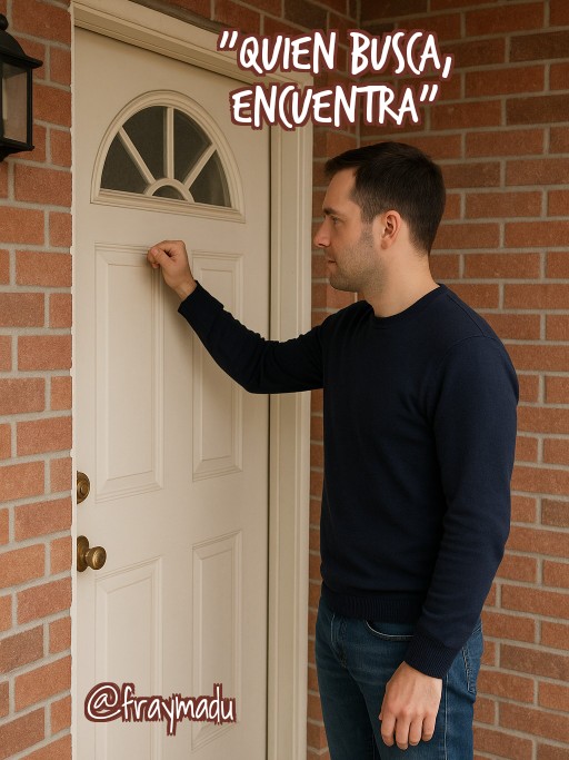 🗓️  9 octubre 2025

📖 "Quien busca, encuentra"

🕯¿Cuántas excusas has puesto para Dios o para atender a otra persona? Él se hace el encontradizo, pero, ¿realmente lo buscas?