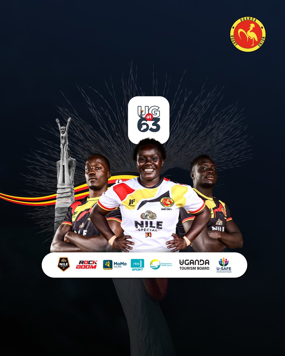 UgandaRugby's tweet image. Happy Independence Day Uganda🇺🇬