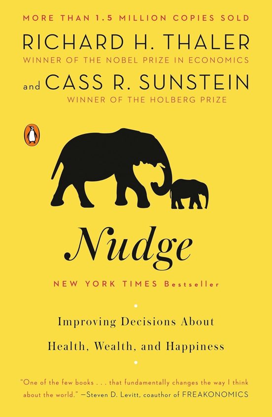 KirkDBorne's tweet image. Brilliant books on #Nudge Theory and #BehavioralScience — by @RobertCialdini  &amp;amp; Nobel Prize-winning economist @R_Thaler
 
&amp;gt;Nudge: amzn.to/2RFw4d8
&amp;gt;Pre-Suasion: amzn.to/2J3rEsw
&amp;gt;Influence: amzn.to/3QfOsao
————
#Neuroscience #DecisionScience #Martech #AdTech