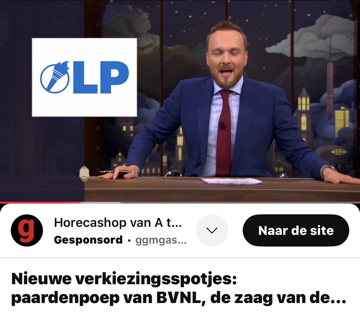 Het kostte wat (bijna 1 miljard euro aan belastinggeld voor een spotje politieke zendtijd), maar we (Libertaire Partij) hebben nu toch eindelijk publieke MSM-aandacht gekregen van <a href="/arjenlubach/">Arjen Lubach</a> (<a href="/RTL4/">RTL</a>).

Zeg heer Lubach, over 💩 gesproken: wanneer besteedt u aandacht aan EUR 200