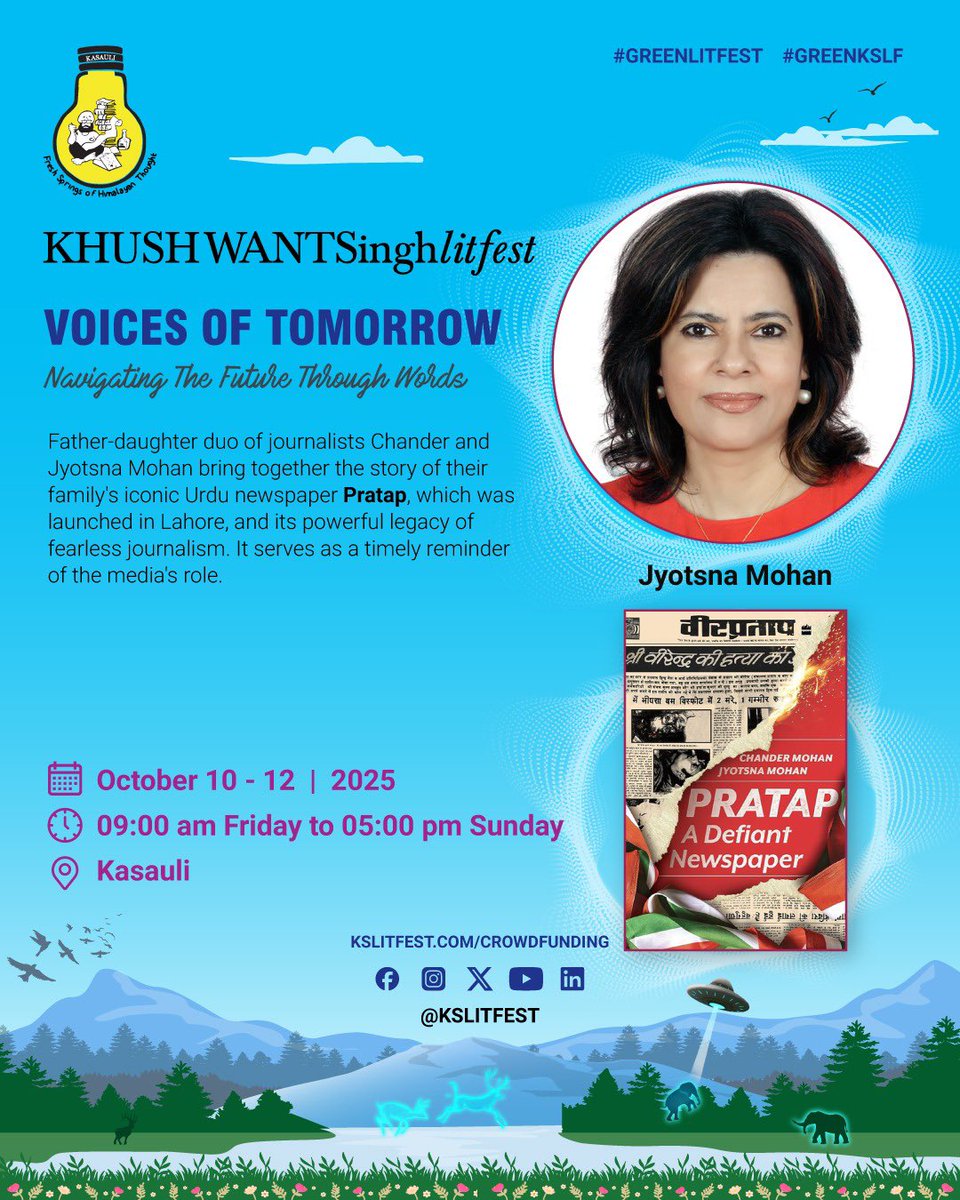 Khushwant Singh LitFest tweet media