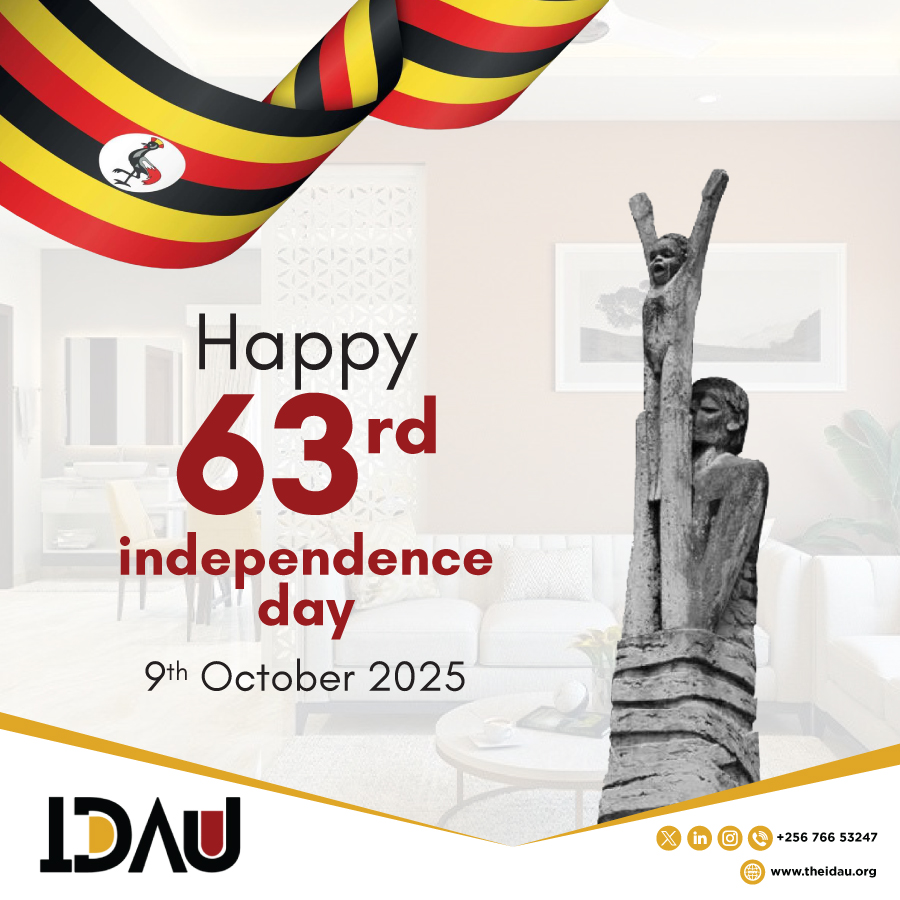Celebrating 63 years of Uganda’s independence, a journey of resilience, unity, and progress.

As we commemorate this milestone, let’s continue to champion visionary leadership and integrity for a brighter Uganda.

Happy Independence Day! 🇺🇬
#UgandaAt63 #IDAU