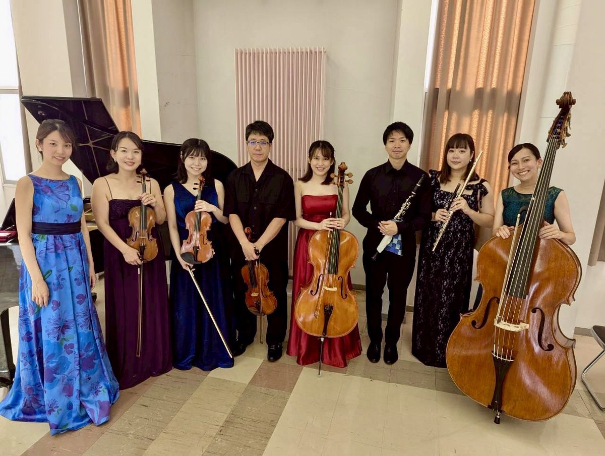 北海道の大空町、北竜町の子供たちに演奏をお届けしてきました！
大空町公演ではキュッパさんも登場🫖
沢山の拍手をありがとうございました🎻✨
#サロンオーケストラエイト