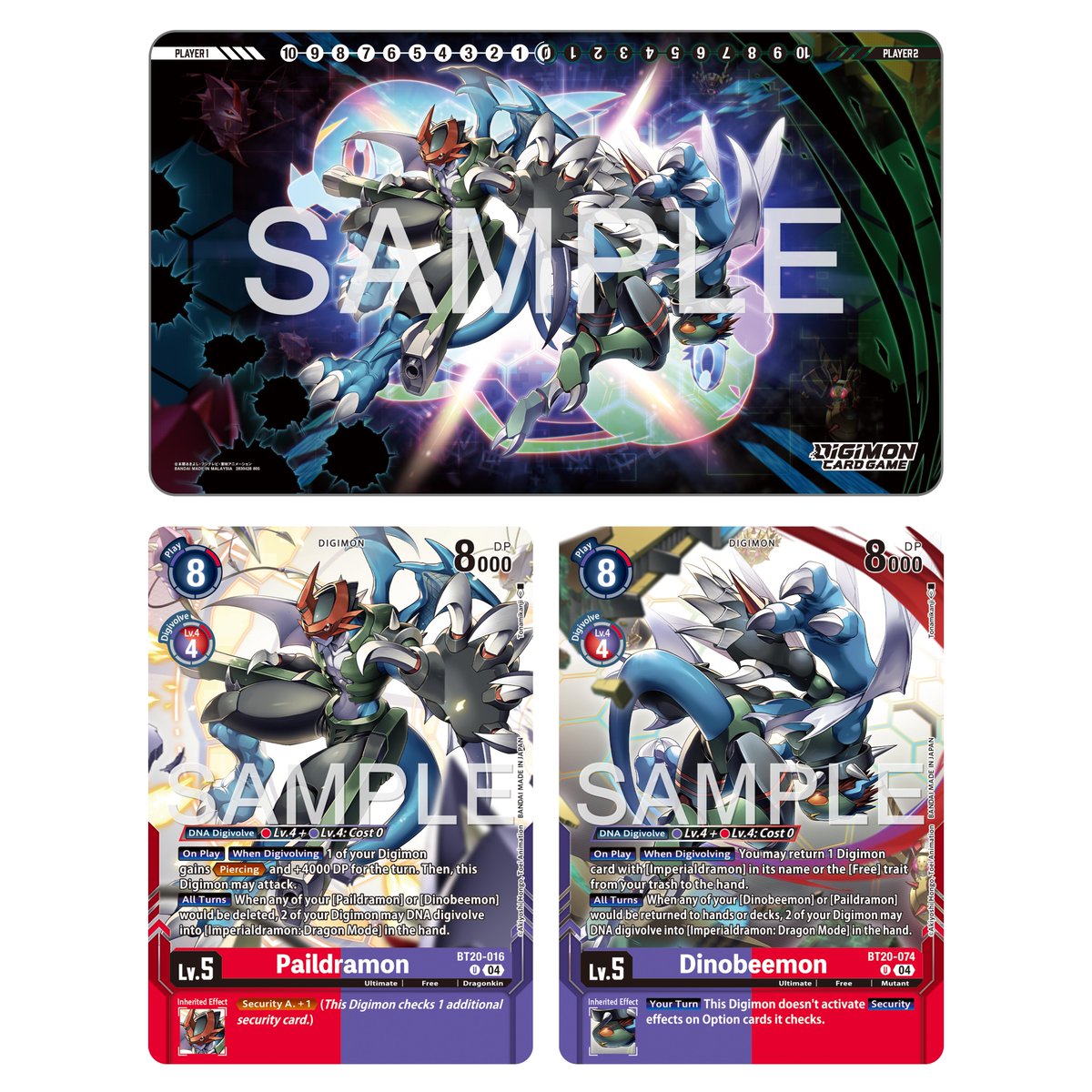 digimon_tcg_EN's tweet photo. [Products]

Hello Digimon Tamers!
Special products to commemorate #BCGFest 25-26 will be available for purchase in Düsseldorf!
https://t.co/HCEjva2oPy

Playmat &amp; Card Set Paildramon &amp; Dinobeemon
・Playmat x1
・Cards x4 (2 cards, x2 each)

#DigimonCardGame
#DigimonTCG
#Digimon https://t.co/vxxQX3BhVM