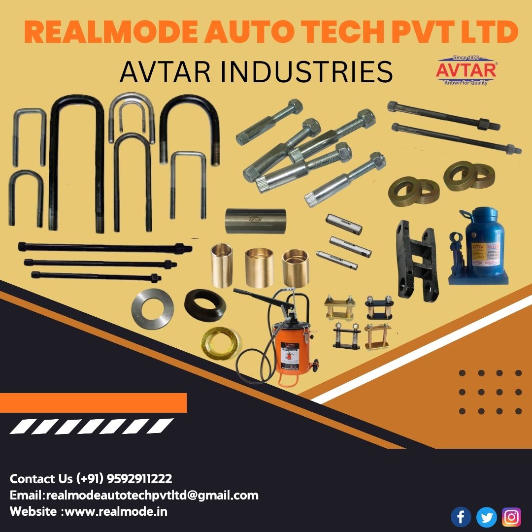 realmode_auto's tweet image. Realmode Auto Tech Pvt Ltd is the one stop solution for HCV and LCV to make your journey better and safe with all types of Under Chassies components.
realmode.in
#ubolt #centrebolts #springpins #bellcrankwasher #eyebolt #cotterpins #avtarIndustries #RealmodeAutoTech