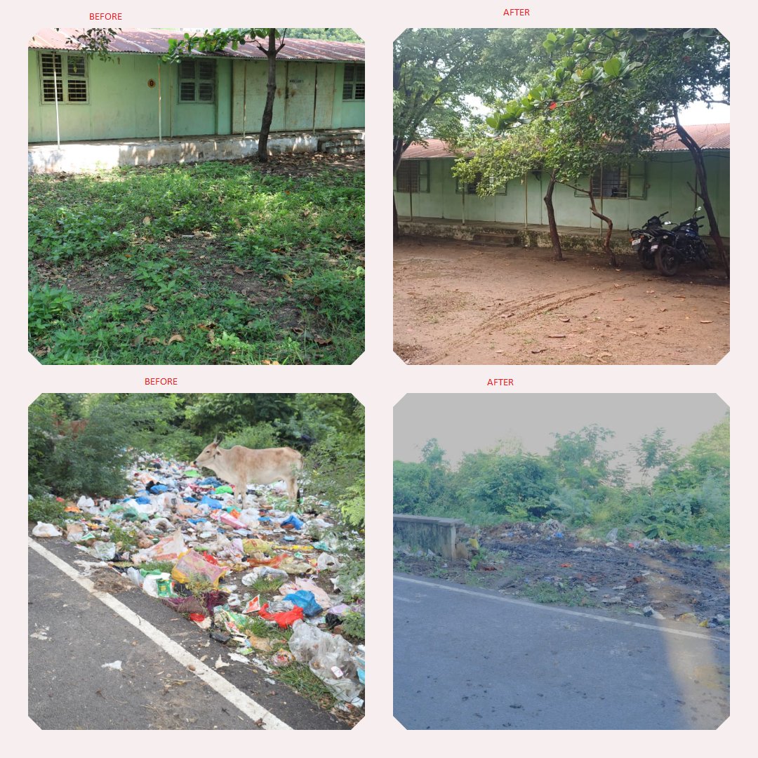 Inspired by Gandhiji's vision of a clean India, we are committed to making cleanliness a daily practice. #SwachhataHiSeva #SwachhBharatDiwas.