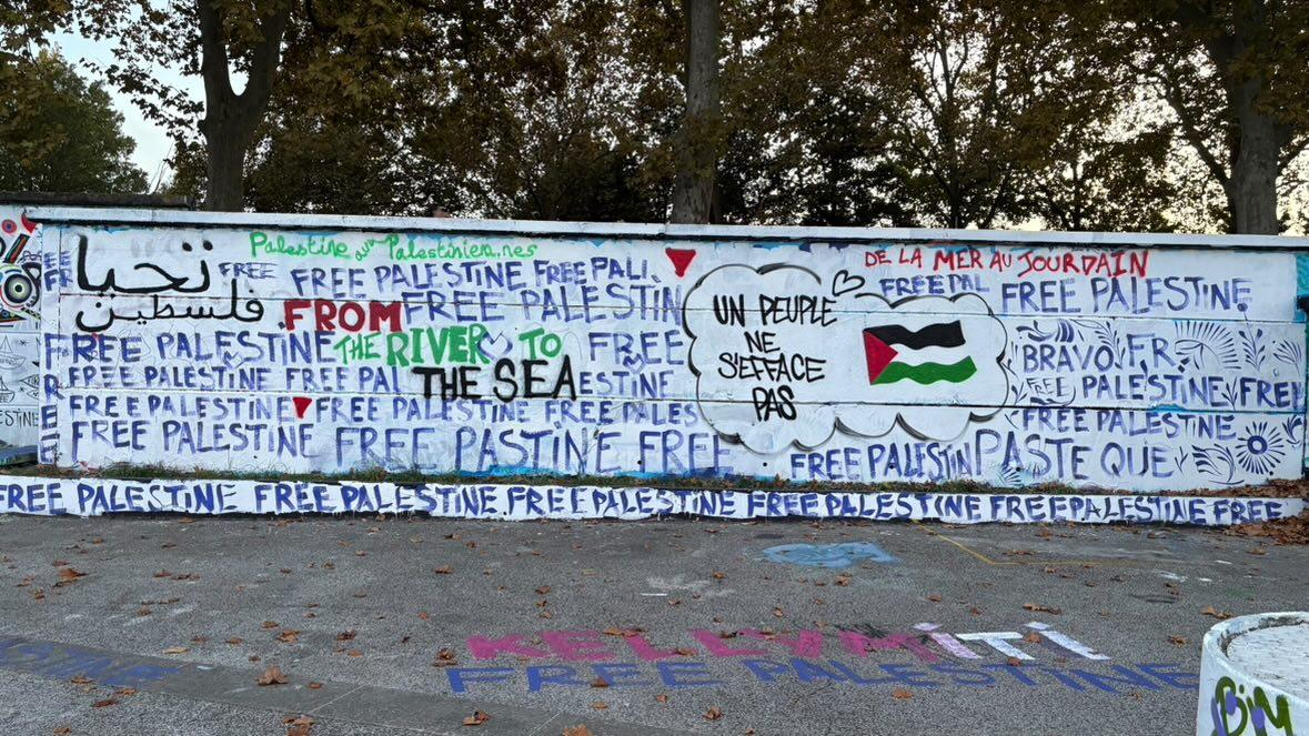HadrienClouet's tweet photo. Le port technique de #Ramonville.
#FreePalestine https://t.co/D541G6Zn4v