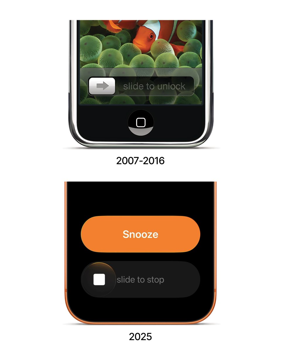 privatetalky's tweet photo. Welcome back, Slide to Unlock!
I mean… Slide to Stop. https://t.co/15DdqZLTWU