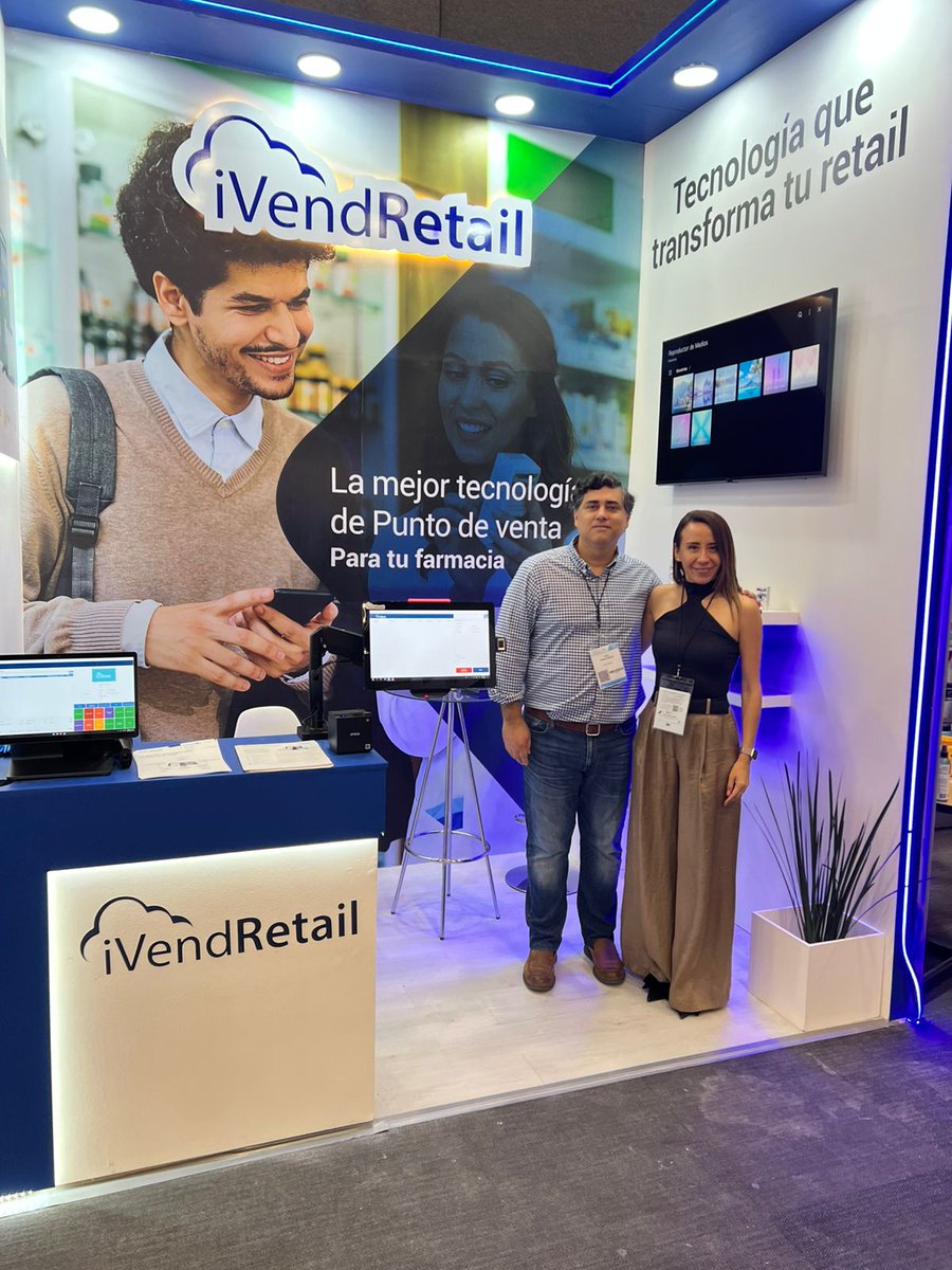 What a start! Day 1 at #EXPOFAC2025 was packed 💊✨
Faster checkout ⚡, batch &amp; expiry control 🧪⏳, and loyalty that moves the needle 🎯.

Come say hi 👋—live demos on POS, promos, ERP &amp; eCommerce integrations. 🐝

#iVendRetail #SaludQueConecta #puntosdeventa