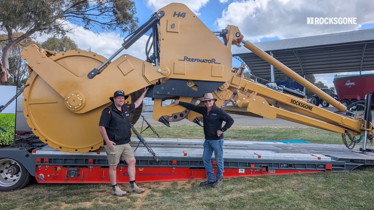 That’s a wrap on Elmore Field Days! 🌾✨
A huge thank you to everyone who stopped by Site 1120 to check out the H4 Reefinator and have a chat – we had an awesome few days catching up with so many of you! 🙌
Next stop: Murrumbateman Field Days – our last field day for the season!