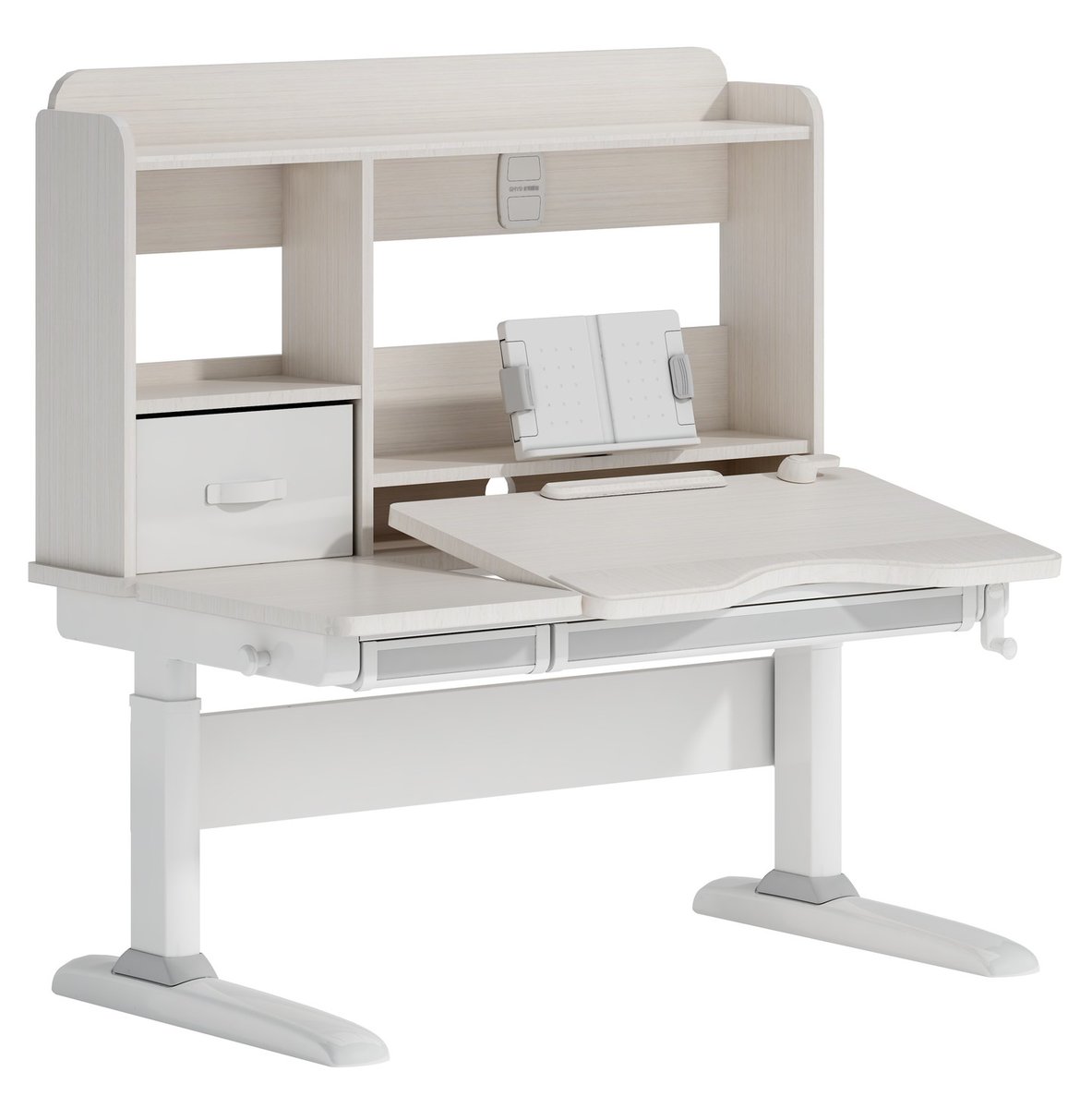 GMYD_2002's tweet image. 🖥️ **Desk One**: Sleek all-white with shelves, drawers, tiltable desktop, and tablet stand—ideal for small spaces.
📚 **Desk Two**: Warm wood and white featuring a multi-tier bookshelf, file organizer, adjustable lamp
#HomeOffice #StudySpace #InteriorDesign #Minimalism