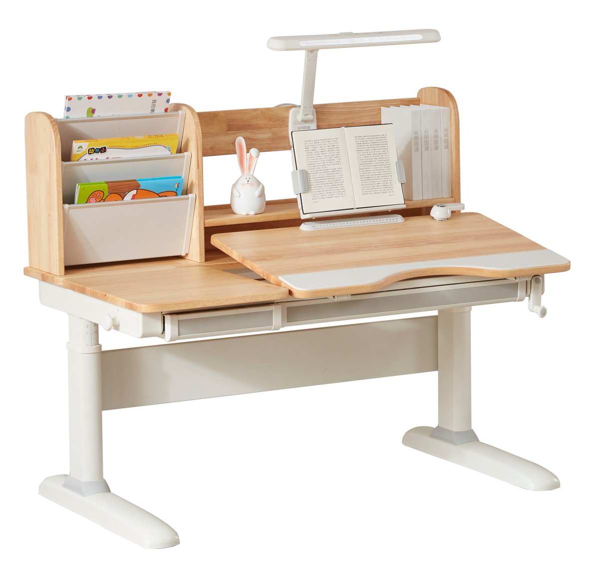 GMYD_2002's tweet image. 🖥️ **Desk One**: Sleek all-white with shelves, drawers, tiltable desktop, and tablet stand—ideal for small spaces.
📚 **Desk Two**: Warm wood and white featuring a multi-tier bookshelf, file organizer, adjustable lamp
#HomeOffice #StudySpace #InteriorDesign #Minimalism