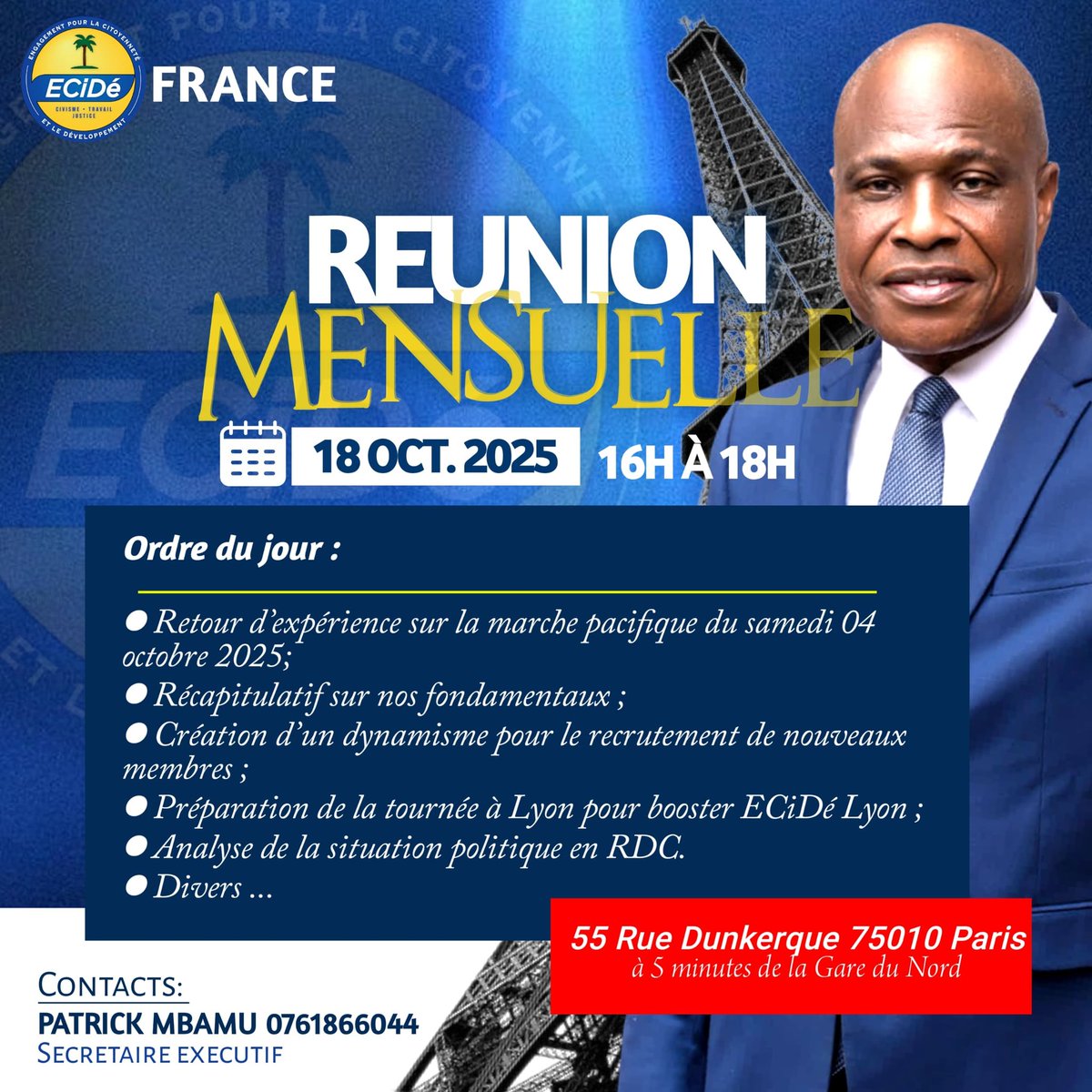 Patrick M'BAMU NGAMANUANA (@mbamupatrick) on Twitter photo 