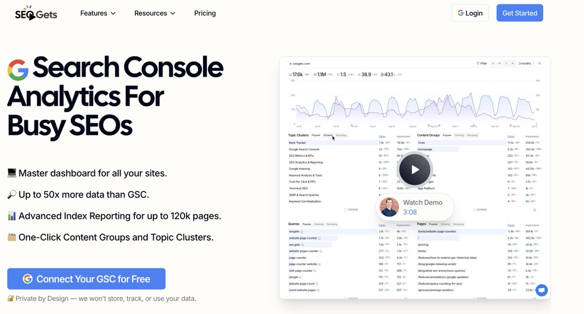 Très sympa cet outil comment voir tout tes sites d'un coup d’œil en naviguant site par site facilement.

C'est gratuit =&gt; seogets.com