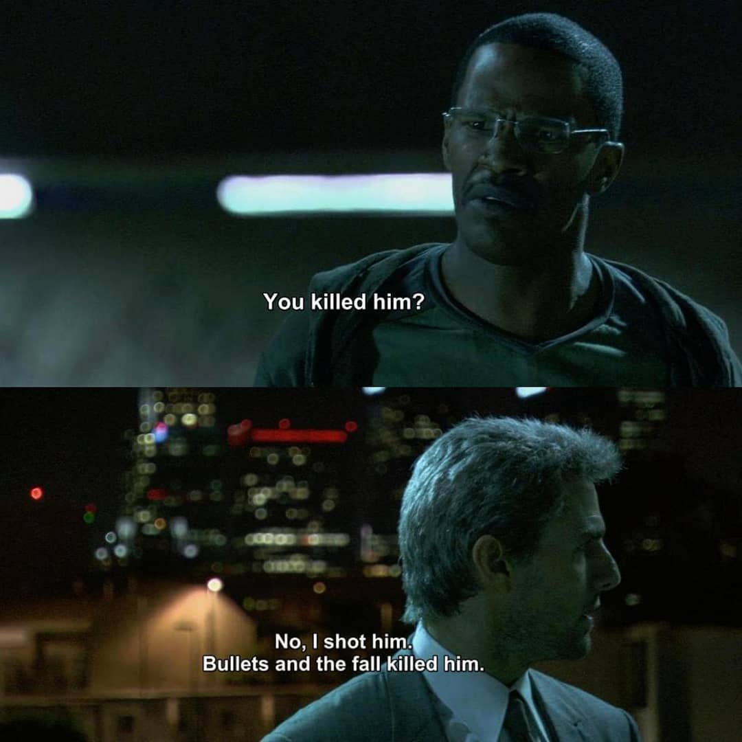 TheCinesthetic's tweet image. collateral, 2004