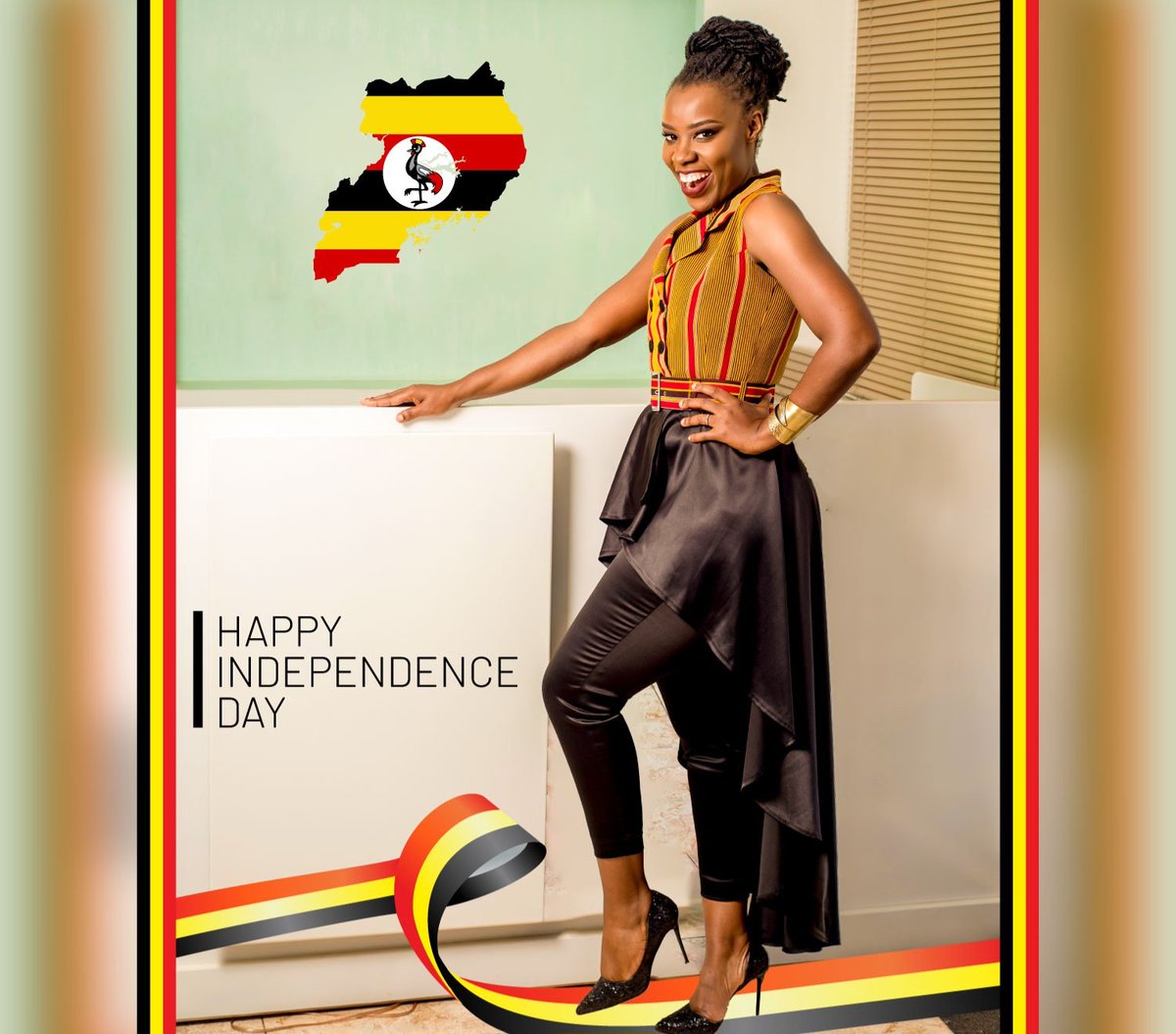 Happy independence Day, the Pearl of Africa. #UgandaAt63
