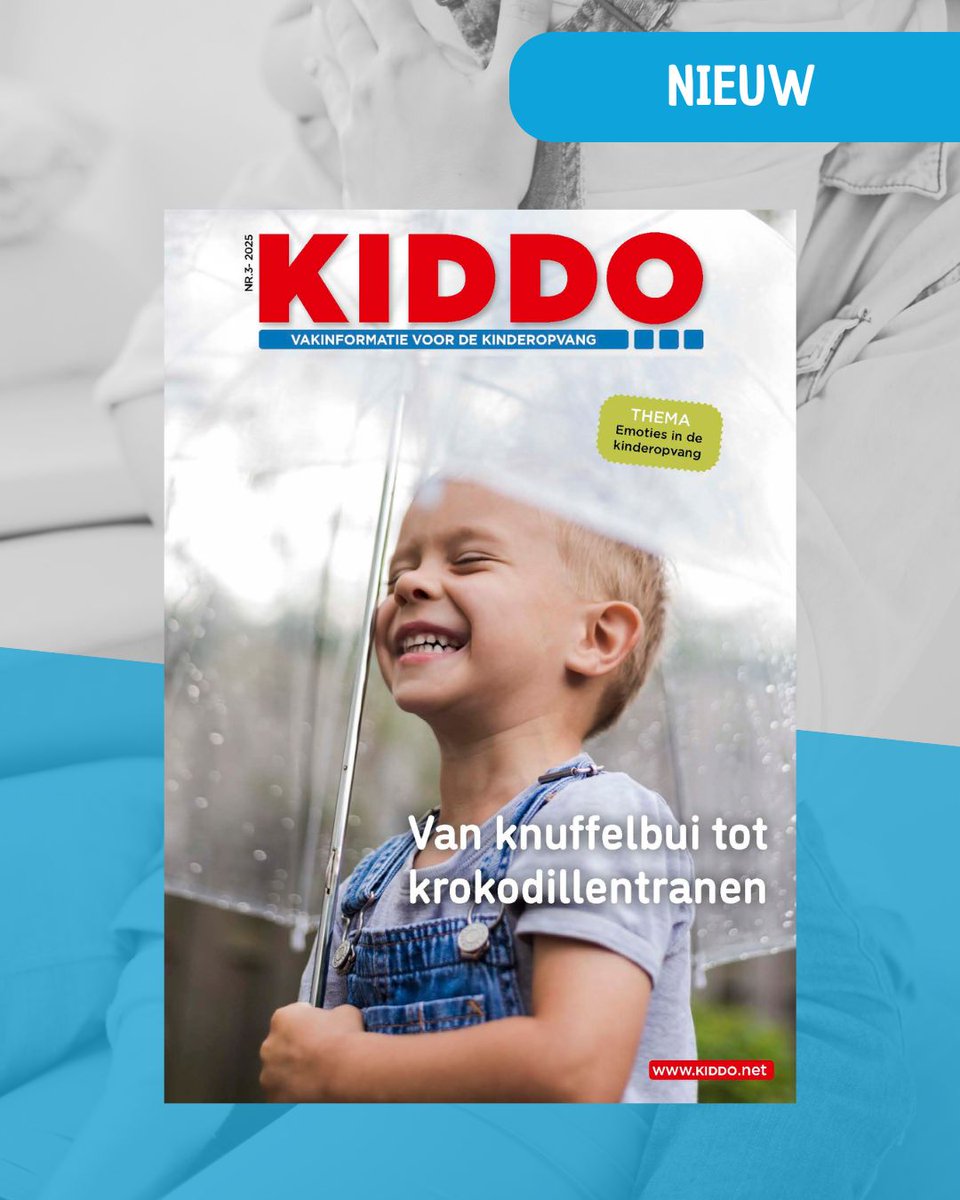 vakblad_KIDDO's tweet image. ✨ Bestel nu: de nieuwe 𝙆𝙄𝘿𝘿𝙊, themanummer: Emoties in de kinderopvang ✨

 👉 Bestel jouw exemplaren via: rfr.bz/tf7c0a8

#kinderopvang #bso #ikc #kindcentrum