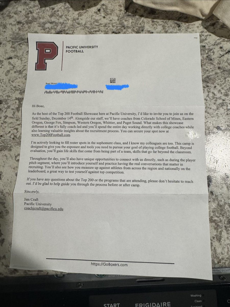 BoazMoses09's tweet photo. Thank you coaches for the invite! @Boxer_Football https://t.co/NdMjL4BuHF