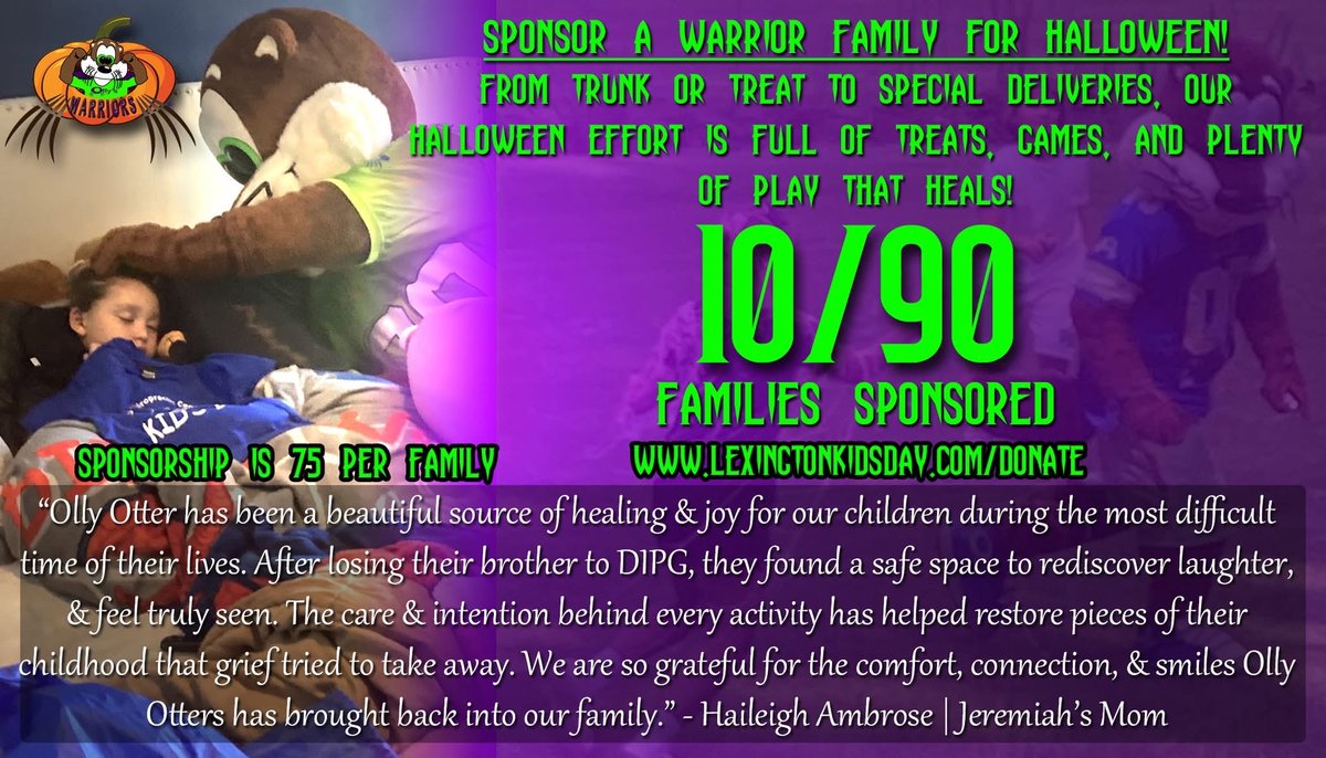 We started all this 5 years ago! We definitely need help covering all the families. Message me for the link if you’re interested. Thank you everyone!!!