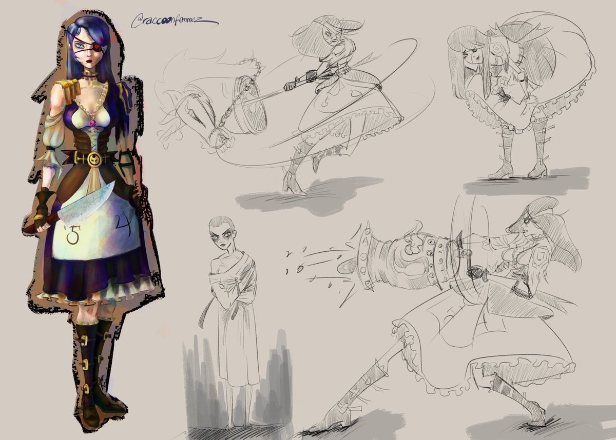 raccoonfemmez's tweet image. caitlyn madness returns is CANON! 
#arcanefanart #caitlynkiramman #alicemadnessreturns