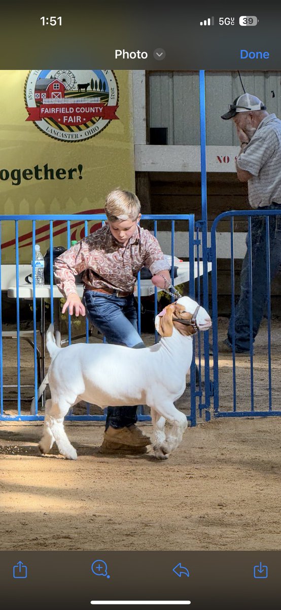 This kid and his goat rocked it today at the FCF 🙌🏻♥️🏆