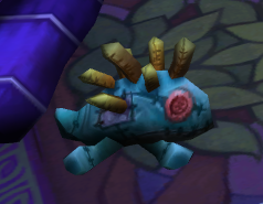 MagicInUse's tweet image. Murloc plush in the barrow dens 💚