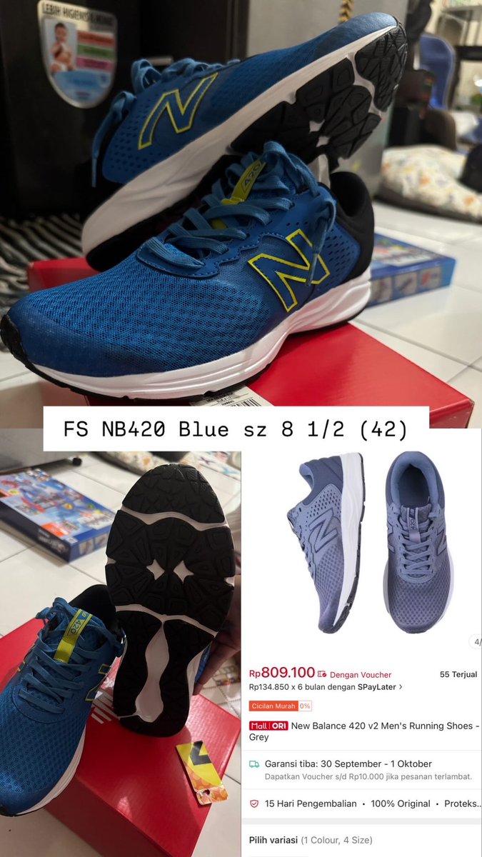agmeratih's tweet photo. FS ALL NEW 

CROCS WHITE (minus dus) price 1.100mio

Nike Running shoes size 42 /8.5 price 249k (nego alus)

Heels comfort plus size 9 price 199K (nego sikit ya)

Monggoo #jualsepatu #nikerunning https://t.co/cIMqSvGlkR