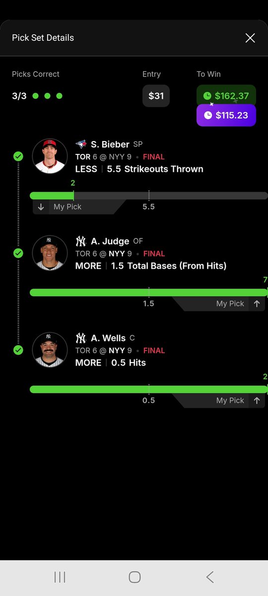 jakecobb24's tweet photo. Had alil late night hit on MLB and followed it up with an overnight LOL hit! @Pick6 https://t.co/ajPYxLgdD6