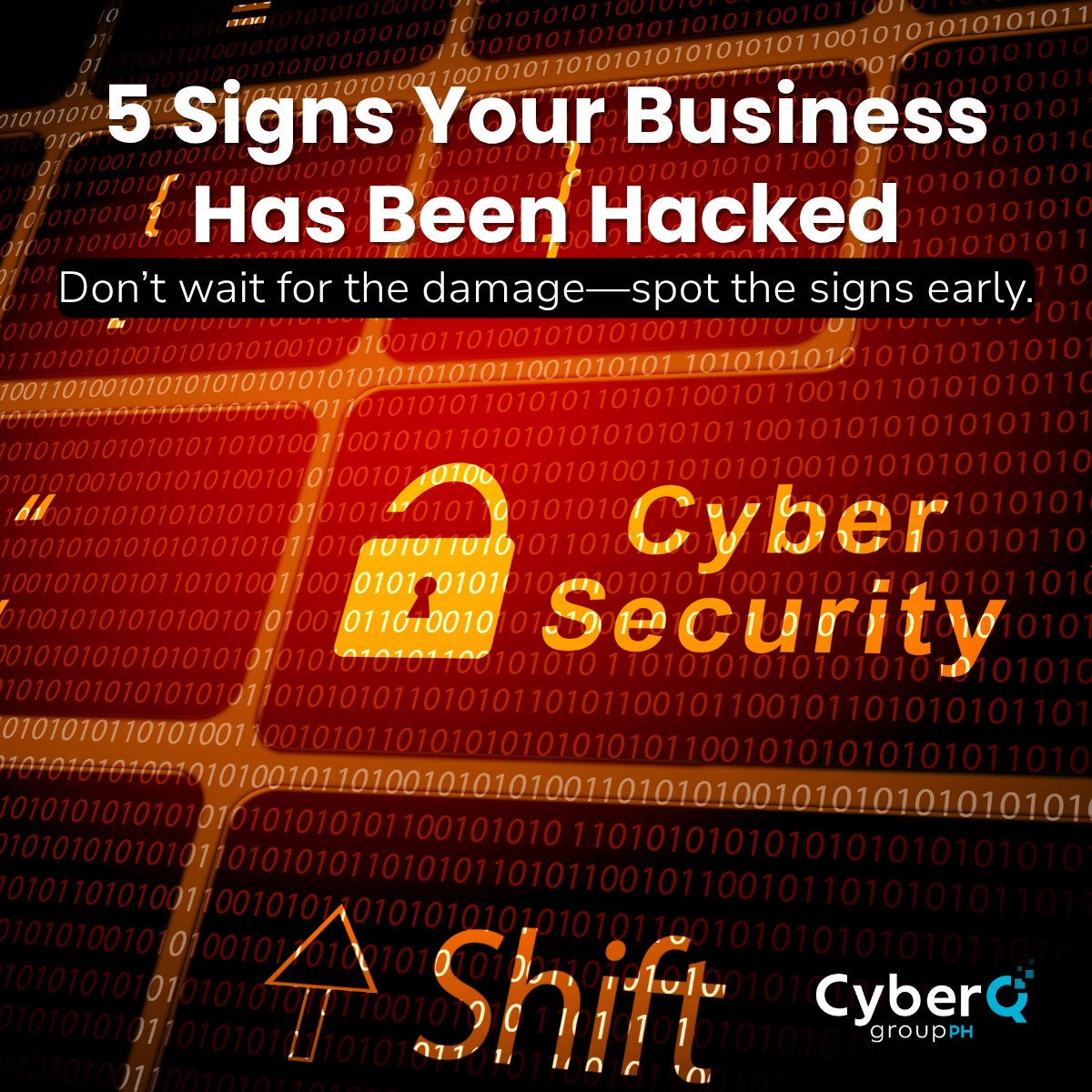 CyberQGroup_PH's tweet image. Could your business already be under attack?
Discover the 5 signs your business may have been hacked — and what to do next.
👉 Read now: hubs.li/Q03Mt6P30
 #CyberSecurityPH #CyberAwareness #CyberGuardPH