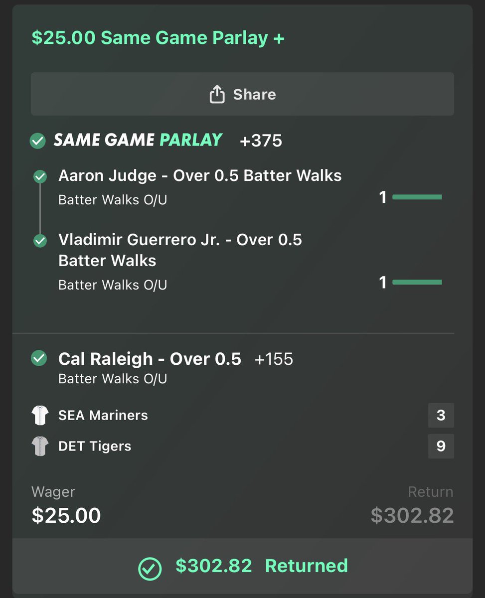 WhyNotKayDee's tweet image. DTO just cashed with me AGAIN✅✅

+1111 Walks Lotto🚶🏾‍♂️⚾️💰

Back at it tomorrow for TNF! Get access to all of my plays here⬇️⬇️
oddsshopper.com/experts/defyth…