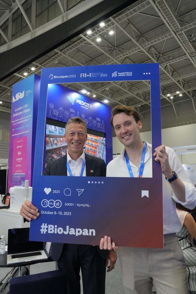BioJapanExpo's tweet photo. BioJapan 2025, Day1 Photos!
Thank you for every exhibitor to enjoy taking photos!✨
#biojapan2025 #GENOPOLE #London&amp;UKPavilion #PrecisionforMedicine https://t.co/ZoEuctJ7Da