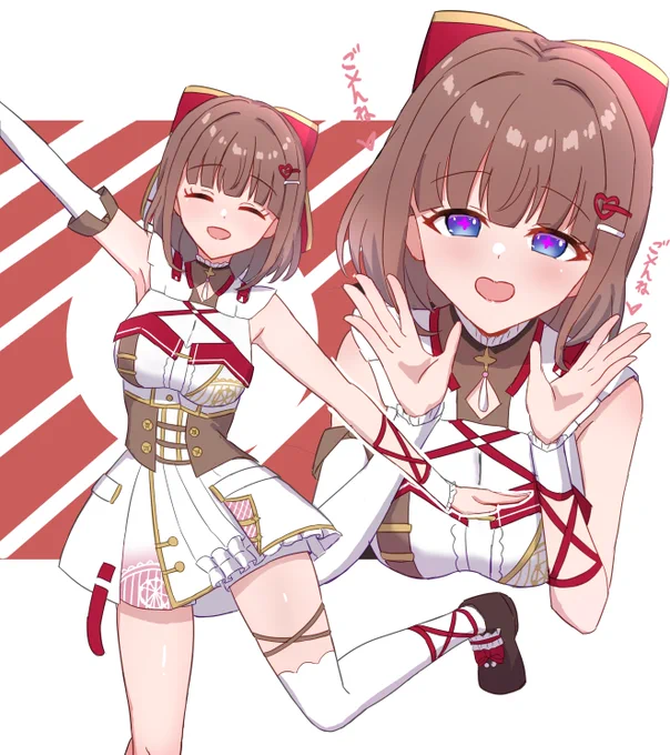 音楽ライブここすきポイント③ ダンスロボットダンスかわいい! #ちぇり絵