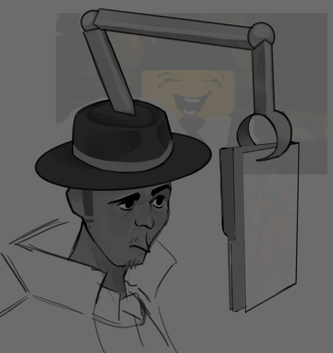 #armlessdetective doodle