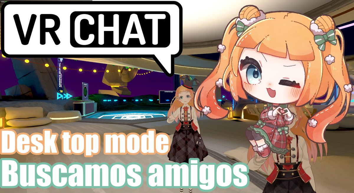 TubeTamago's tweet photo. 今日は予定を変更して #VRChat でお友達を作る配信をするよ!
🇯🇵AM12:00
Hoy buscamos amigos en VRChat con #Desktopmode
🇲🇽PM9:00
https://t.co/SmQuKSkOO7
https://t.co/yoVU9D2tTX
#Vtuber #ESVtuber #ENVtuber #JPVtuber #VtuberES #VtuberEN #VtuberJP https://t.co/HVWjQOr2Wj