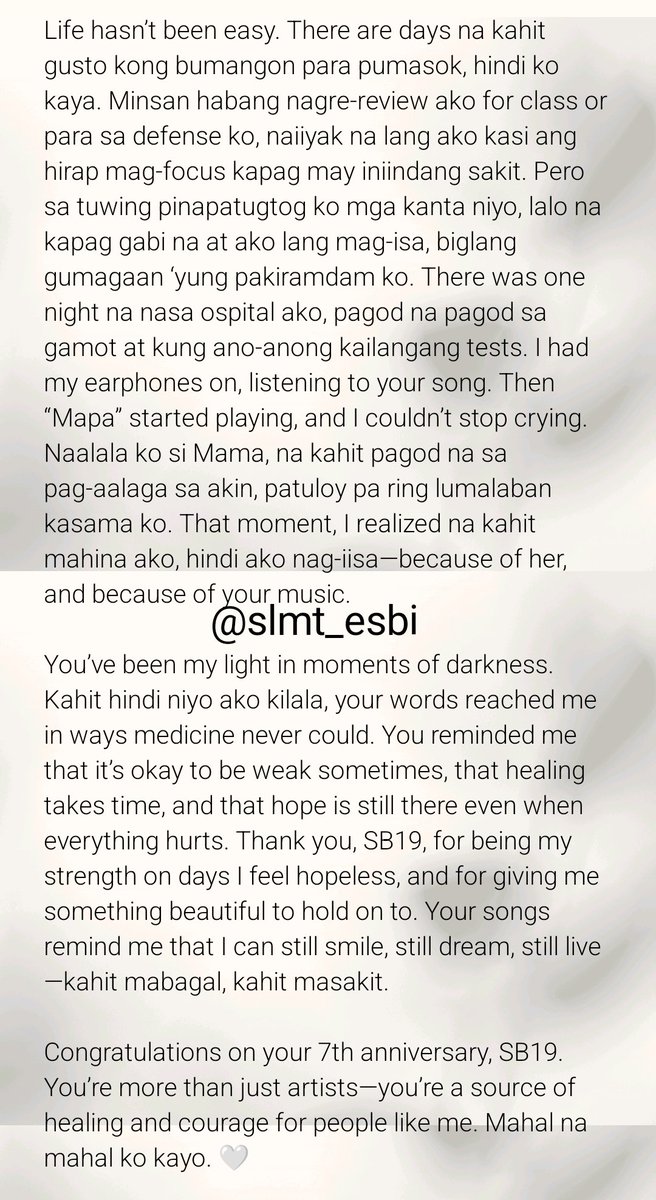 slmt_esbi's tweet photo. @angerniistel @SB19Official Sana palarin🥹

Mapa Indonesian ver.
https://t.co/3hrvR03nee

@SB19Official #SB19
#SB19xFrancisLibiran https://t.co/5h3oNiOHTS