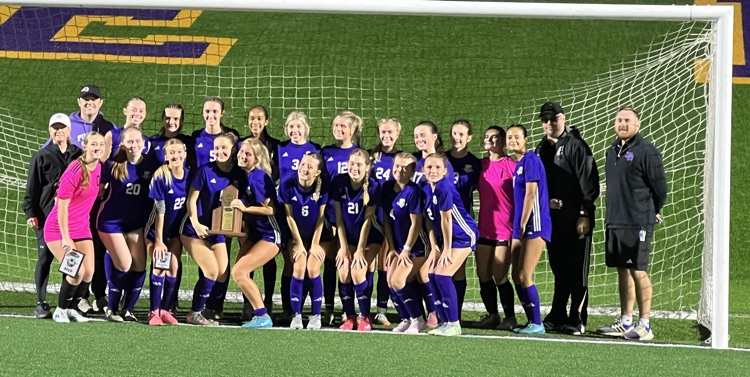 BgPurplesAth's tweet image. 14th District Girls Soccer Championship!