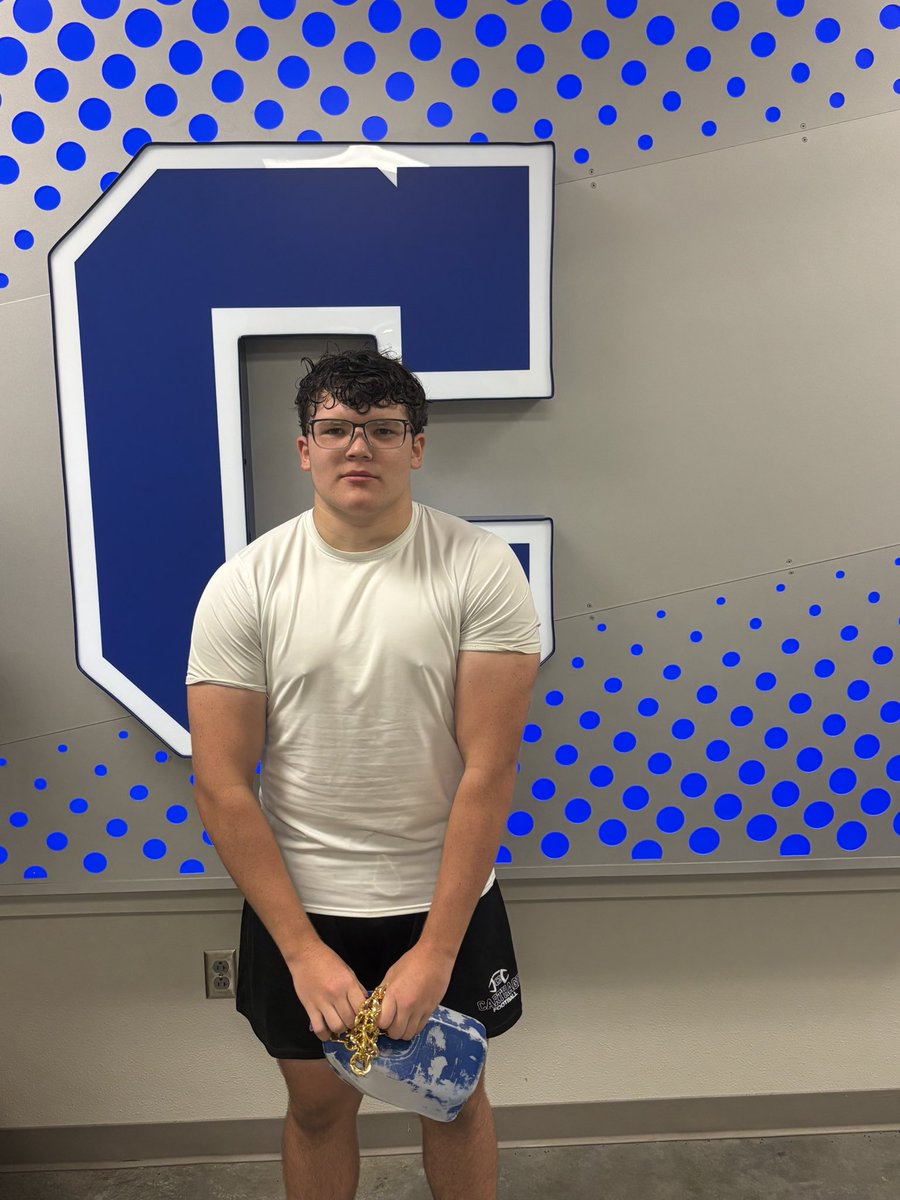 Wk 6 JUICE JUG Player of the Week- Ethan Roach <a href="/carthagefball/">Carthage Football</a> <a href="/Rickynichols251/">Ricky Ayrton Nichols</a>