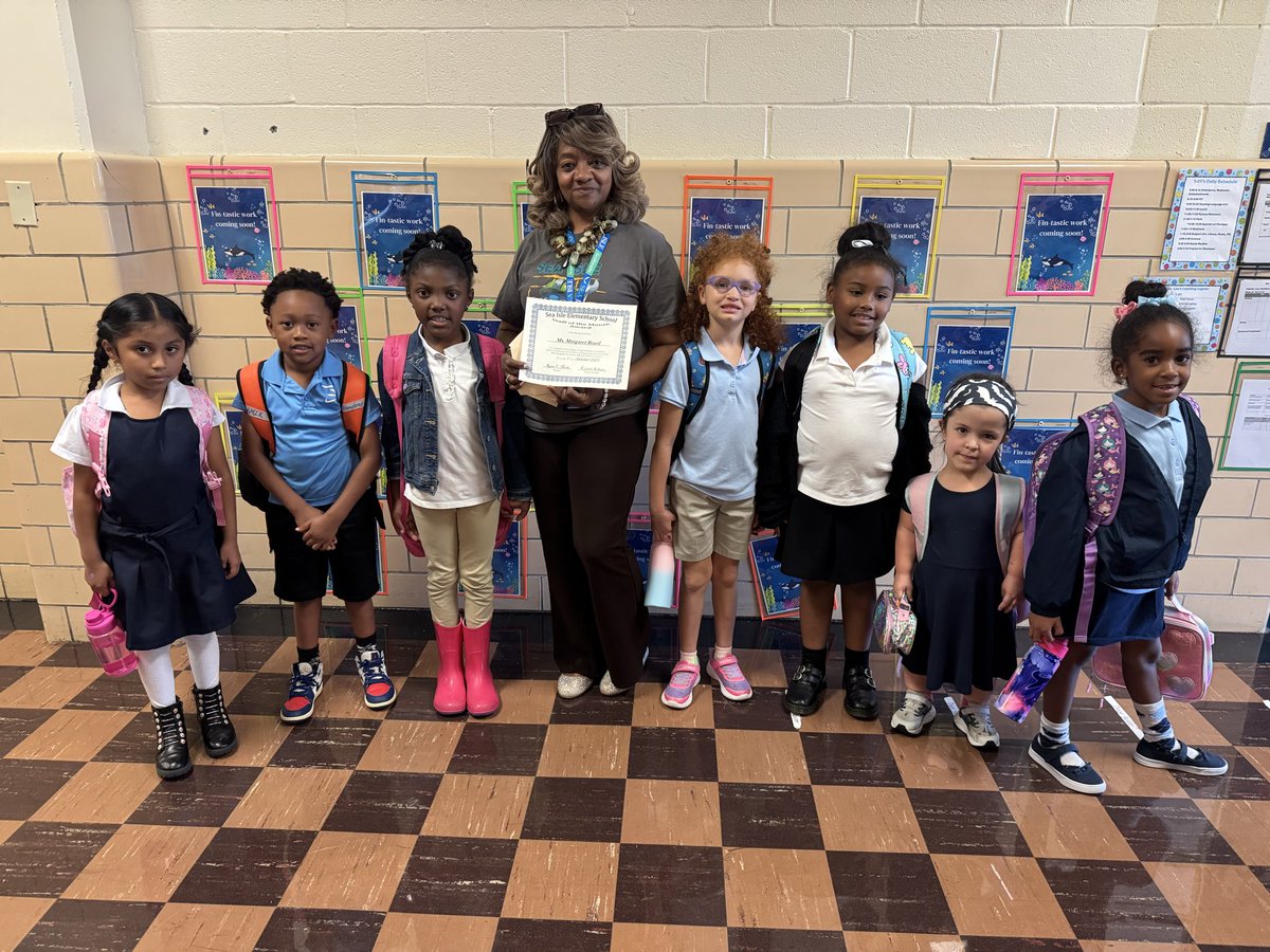 Congratulations to our honorees!

August Teacher of the Month
**Mrs. Batts, kindergarten 

August Staff Member of the Month
**Mrs. Simon, kindergarten SEA

September Teacher of the Month
**Ms. Kelly, 1st Grade

September Staff Member of the Month
**Ms. Brazil, 1st Grade SEA