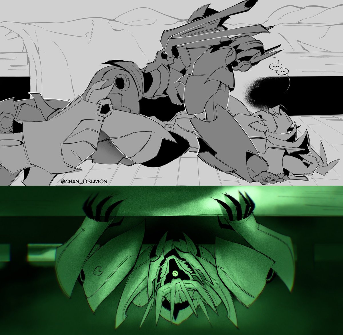 WIP‼️ "Don't mind me, just doing my job" ahh soundwave 🥀🥀

#opmeg #soundmegop #tfp