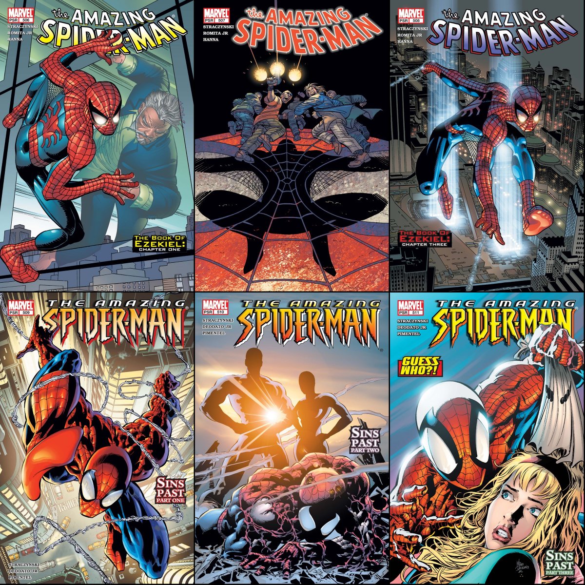 Amazing Spider-Man #506-511 from March-August 2004.