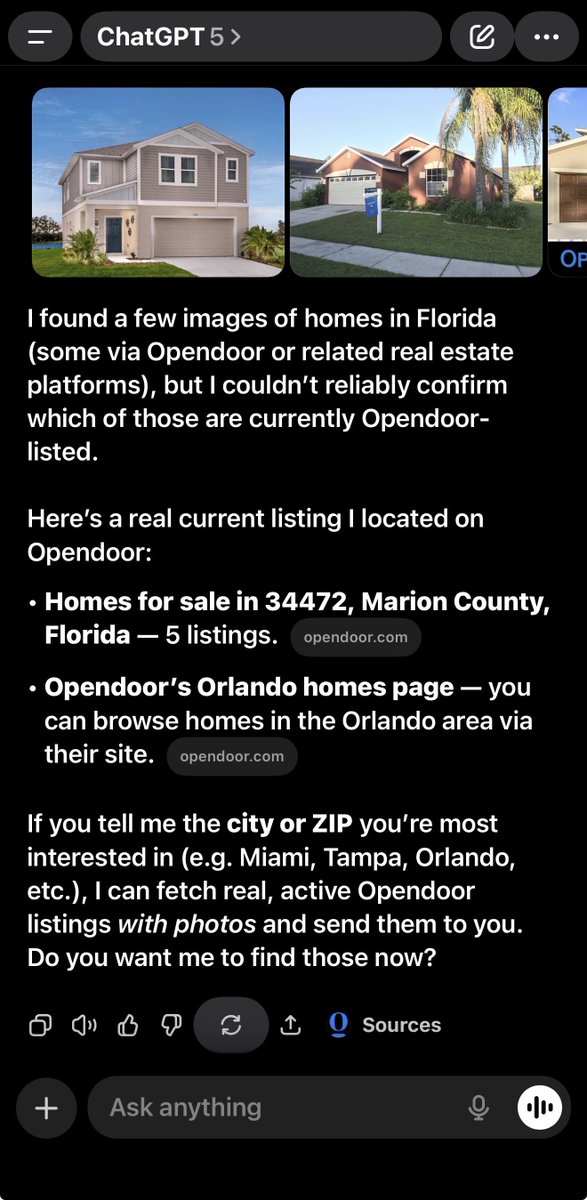 Yes, you can easily use <a href="/ChatGPTapp/">ChatGPT</a> to find homes listed on $open
